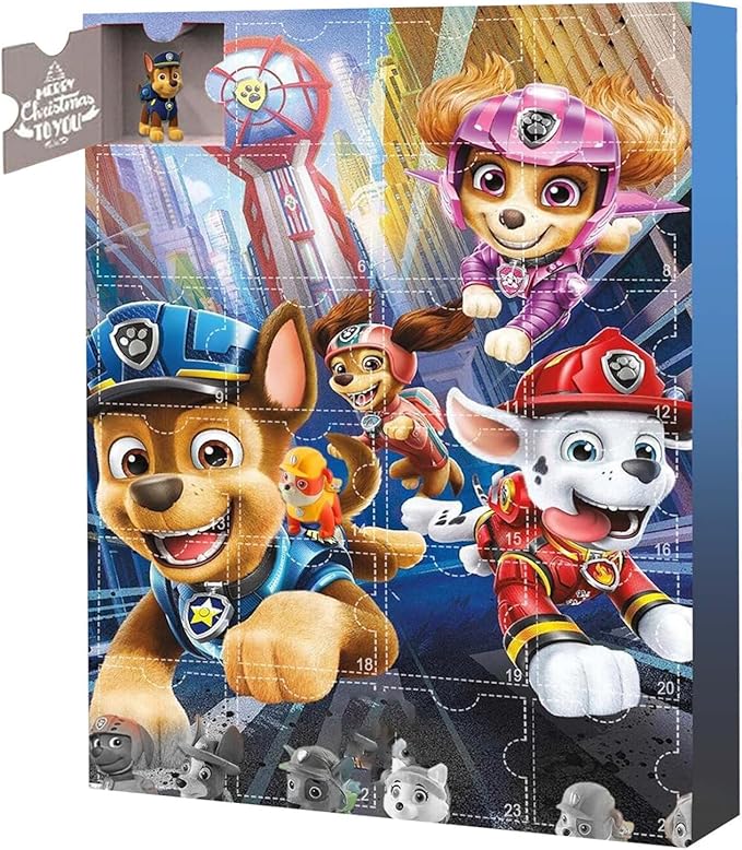 24-Dels Paw Patrol Julekalender