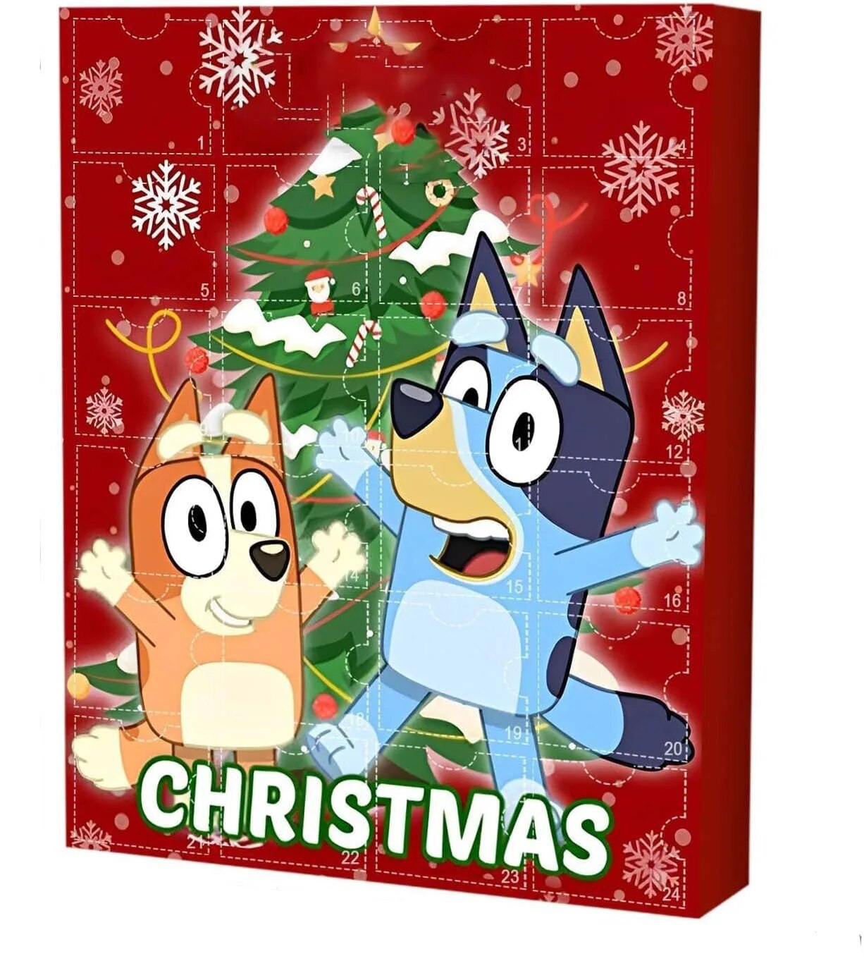 24-Dels Bluey Julekalender