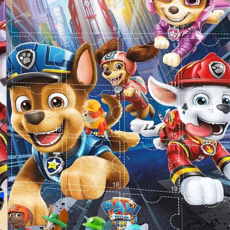 24-Dels Paw Patrol Julekalender